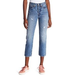 Levis Wedgie Before Dawn Straight Jeans